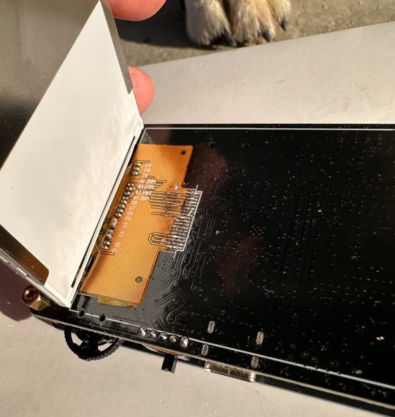 Posts NanoVNA screen ribbon cable repair